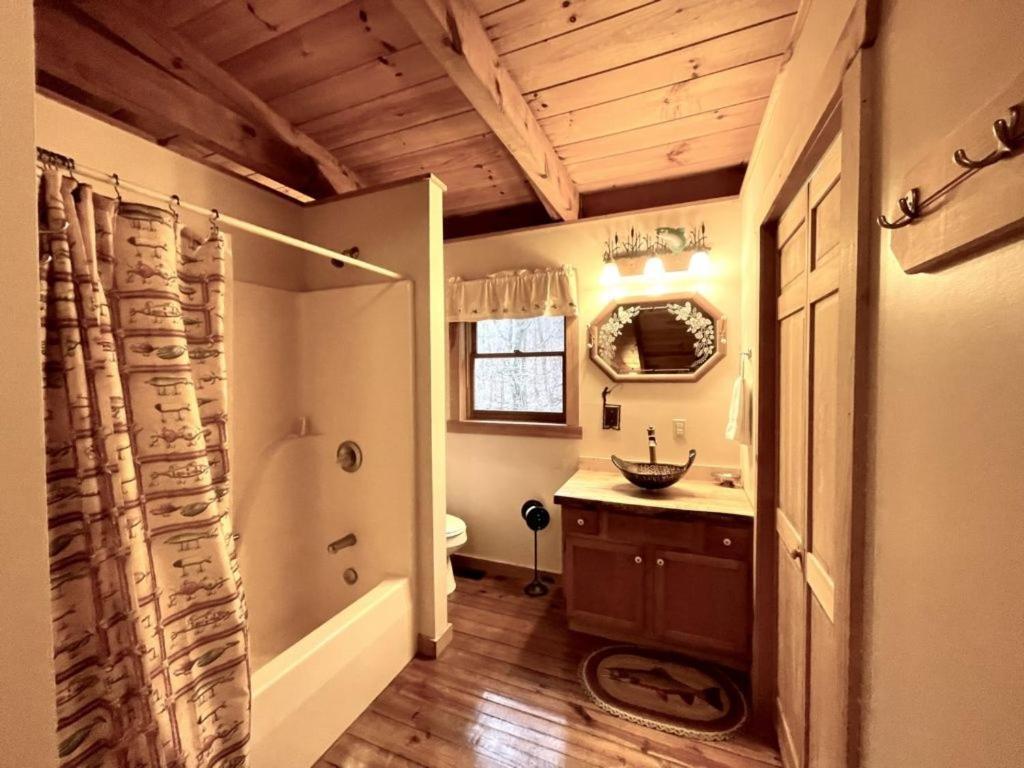 Peaceful Tellico View Home With Private Hot Tub Tellico Plains Exteriör bild